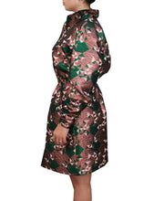 Load image into Gallery viewer, Dress tracking green pink