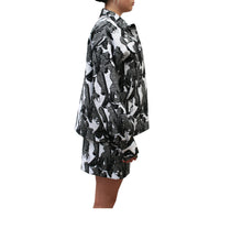 Load image into Gallery viewer, Jacket Graffiti Black - White