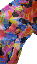 Load image into Gallery viewer, Dress tropedelic Palm flowers