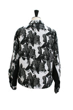 Load image into Gallery viewer, Jacket Graffiti Black - White