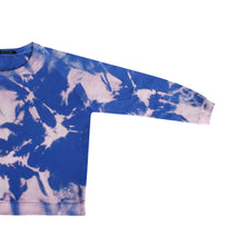 Load image into Gallery viewer, Tie-dye sweater Vivid blue