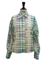 Load image into Gallery viewer, Shirt palm with checkered print