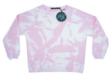 Load image into Gallery viewer, Tie-dye sweater in light pink, off white