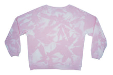 Load image into Gallery viewer, Tie-dye sweater in light pink, off white