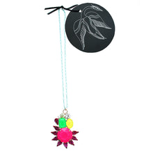 Load image into Gallery viewer, Necklace neon pink