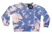 Load image into Gallery viewer, Tie-dye sweater light blue