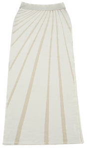 Skirt Sun Wing  Beige-off white