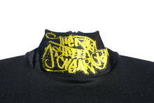 Load image into Gallery viewer, Black turtleneck graffiti sweater
