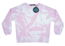 Load image into Gallery viewer, Tie-dye sweater in light pink, off white
